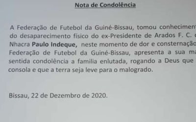 Nota de Condolência