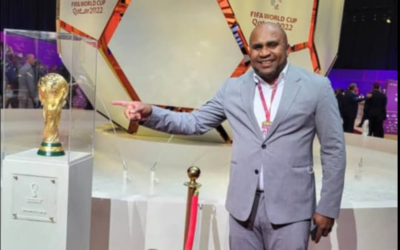 PRESIDENTE DA FEDERAÇÃO PORTUGUESA DE FUTEBOL RECEBE O PRESIDENTE DA FFGB “CAITO TEIXEIRA”